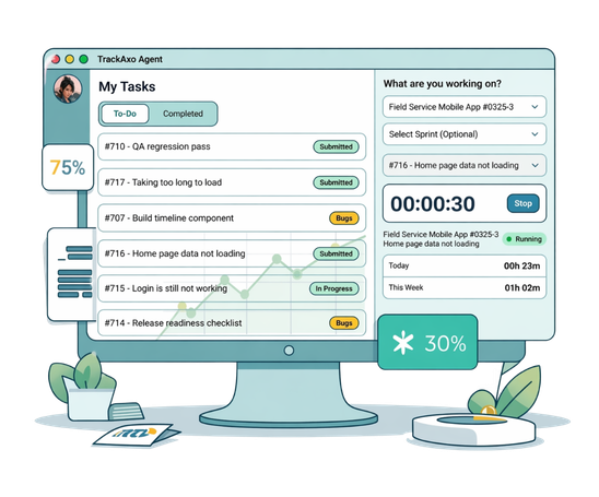 TrackAxo Desktop Tracker
